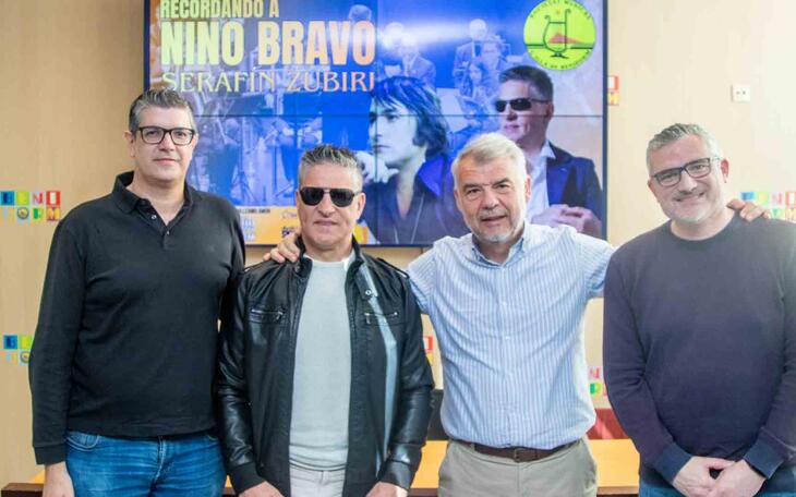 Serafín Zubiri y la Societat Musical L’Illa se unen para homenajear a Nino Bravo en Benidorm