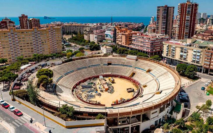 Plaza de toros de Benidorm.