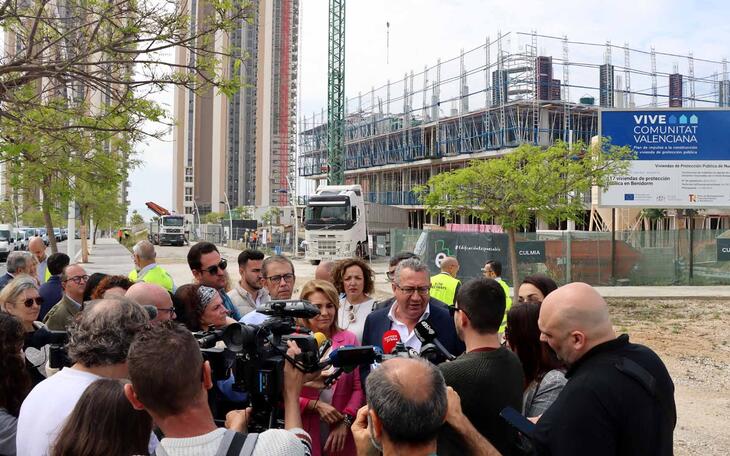 La nueva promoción de viviendas públicas en Benidorm reservará casi la mitad de los 117 pisos a jóvenes y familias monoparentales