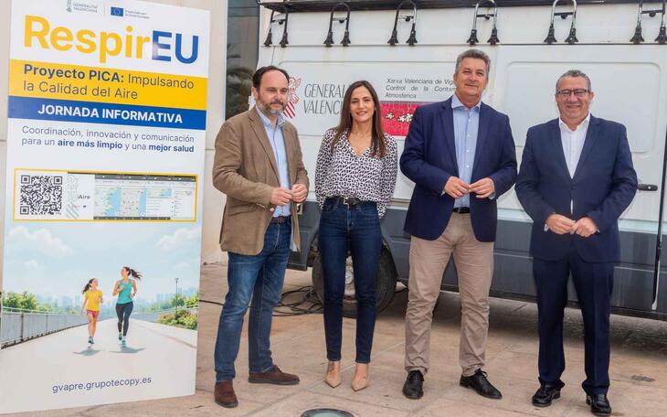 La Generalitat presenta en Benidorm una nueva plataforma para monitorizar en tiempo real la calidad del aire