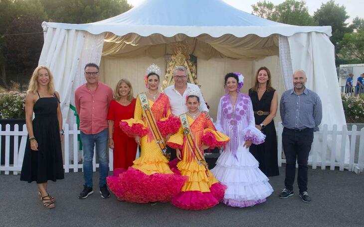 Recepción a autoridades de la Casa de Andalucía de Benidorm.