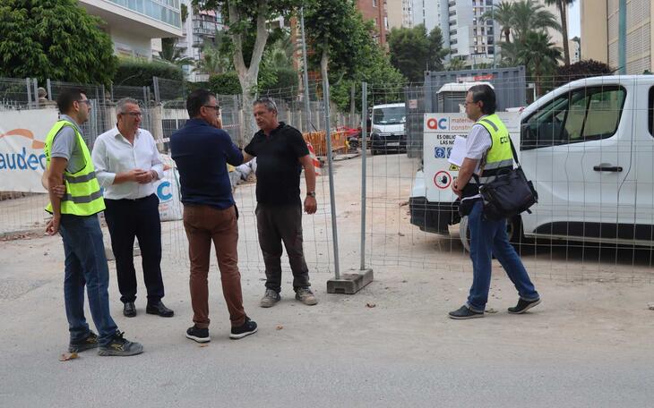 Obras avenida Montecarlo