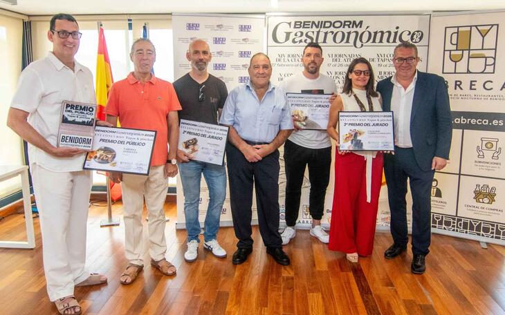 Premiados en el Concurso de Tapas y Pinchos.