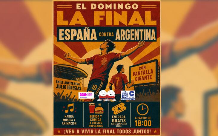 L’Associació de Penyes organiza un evento en el auditorio Julio Iglesias para vivir la final del Mundial
