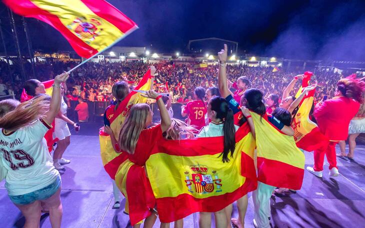 Benidorm celebra la segunda estrella de España.
