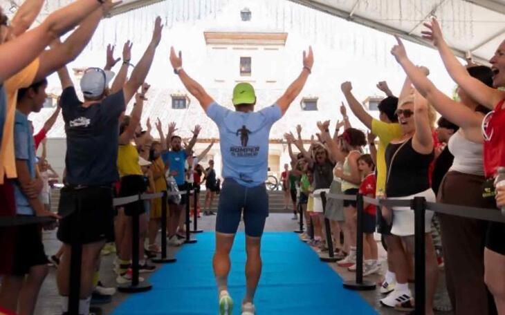 Jaime Domínguez, JimmyGo, llegará este viernes a Benidorm en su reto por la salud mental y la prevención del suicidio