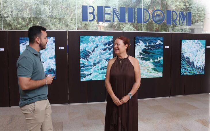 ‘Mar’, exposició de Vicenta Meneses