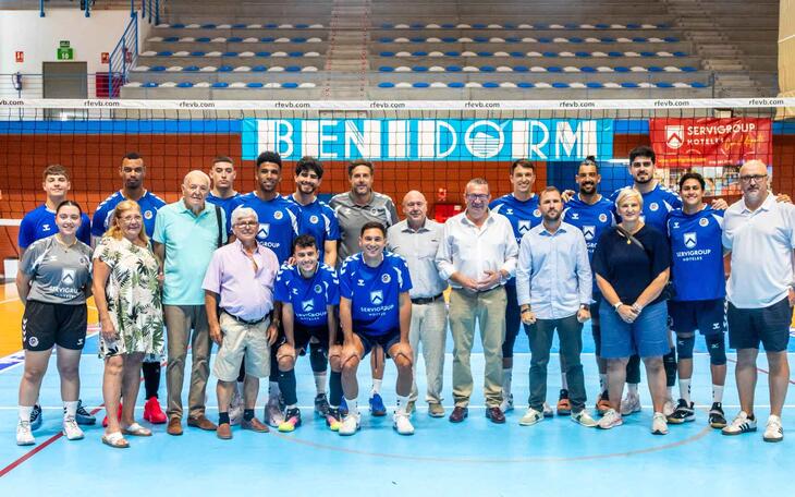 El Servigroup Benidorm aspira a «un passet més» en el seu segon any en la Superliga Masculina de Voleibol