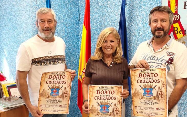 Els Moros i Cristians de Benidorm presenten diumenge el boato del rei cristià 