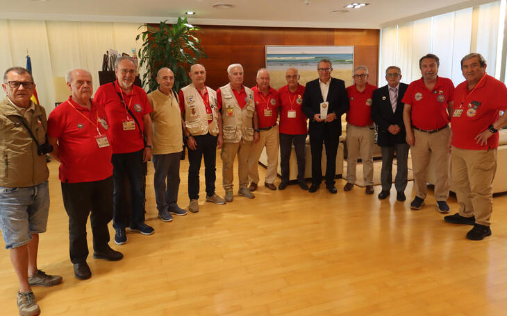 Veteranos que hicieron la mili en el Sáhara celebran en Benidorm su XXI Encuentro Nacional