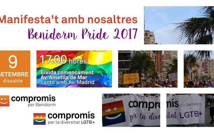 Compromís propone que Benidorm organice un festival de cine LGTB durante la semana del Orgullo
