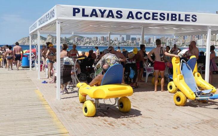 Benidorm llega a la final del galardón Destino Turístico Accesible 2018 