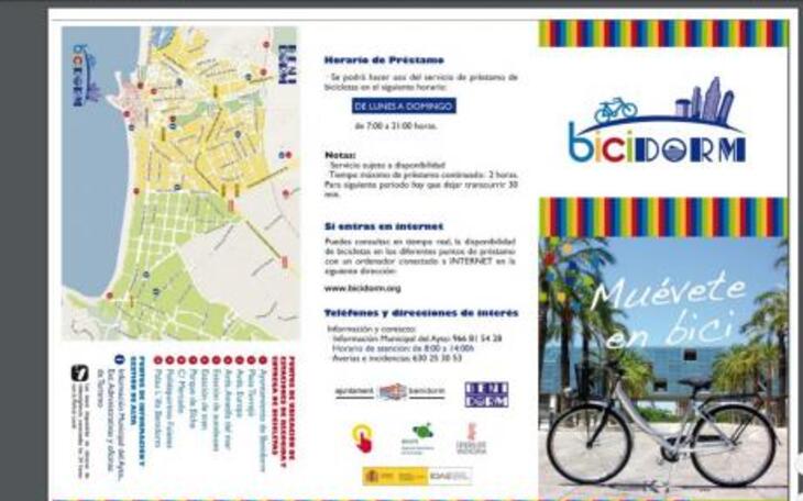 Compromís pide que se mejoren las prestaciones del servicio de bicicletas públicas de Benidorm