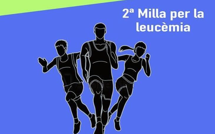 El IES Beatriu Fajardo de Mendoza organiza mañana la ‘2ª milla per la leucèmia’ 