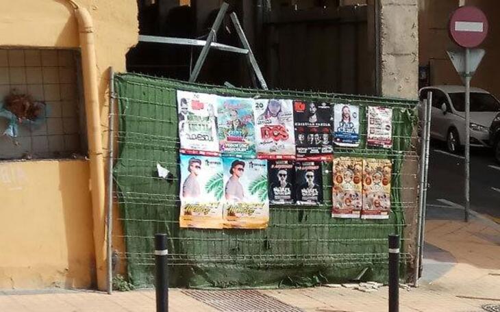 Compromís solicita que se incremente el control de la cartelería publicitaria en la vía pública