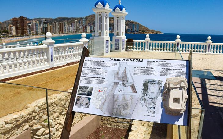 El Castell de Benidorm cuenta ya con paneles sobre la historia del emplazamiento