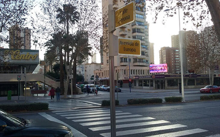 Compromís reclama un semáforo entre Avenida de Europa y la Calle Girona