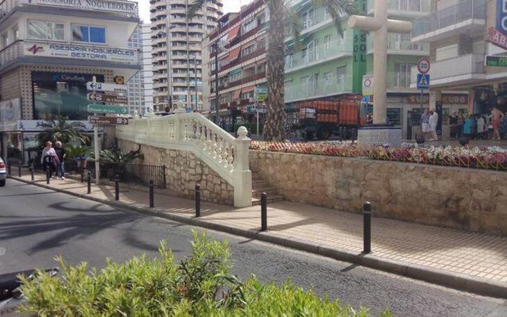 Bigorra reclama de nuevo las obras de accesibilidad pendientes de la calle Herrerías
