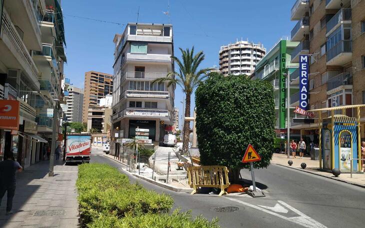 La calle Herrerías se cerrará este miércoles al tráfico para ejecutar obras complementarias de la red hídrica