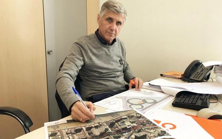 Ciudadanos presenta un plan de tráfico alternativo al previsto en las obras de Mediterráneo para mejorar la seguridad