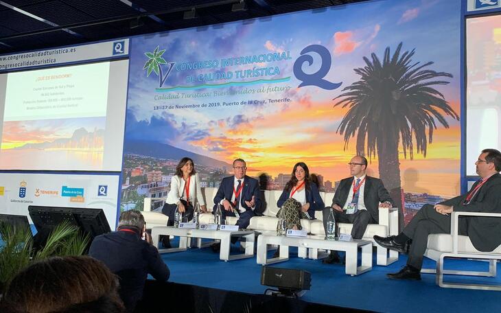 Benidorm exhibe su liderazgo como DTI en el 5º Congreso Internacional de Calidad Turística en Tenerife