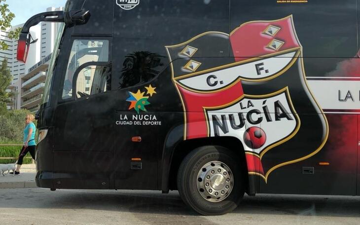 Ciudadanos pide que se utilice el transporte discrecional de autobuses de equipos deportivos para promocionar Benidorm por toda España 