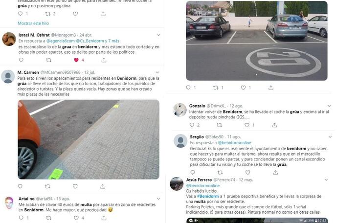 Cs pide modificar la señalización de la zona de estacionamiento para residentes ante la avalancha de multas a turistas