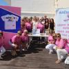 La isla, el mar y el color blanco protagonizan la nueva camiseta solidaria de Anémona contra el cáncer de mama