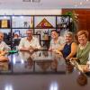 La nueva junta directiva del Club de Leones se presenta al alcalde de Benidorm 