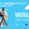 El Ayuntamiento invita a sumarse al desafío ‘Walk for your city’ por la Semana Europea de la Movilidad 