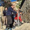 Benidorm incorpora mejoras en las escaleras que conectan las calles Asturias y Oviedo en La Cala 