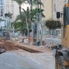 Benidorm impulsa la ejecución de las obras de la calle Montecarlo para finalizarlas antes de acabar el año