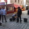 Benidorm acomete trabajos de mantenimiento y conservación del entorno peatonal en el barrio de El Calvari 