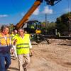 La tranviarización y duplicación de la vía del TRAM incorporará tres nuevos cruces semafóricos y un paso de vehículos de emergencia
